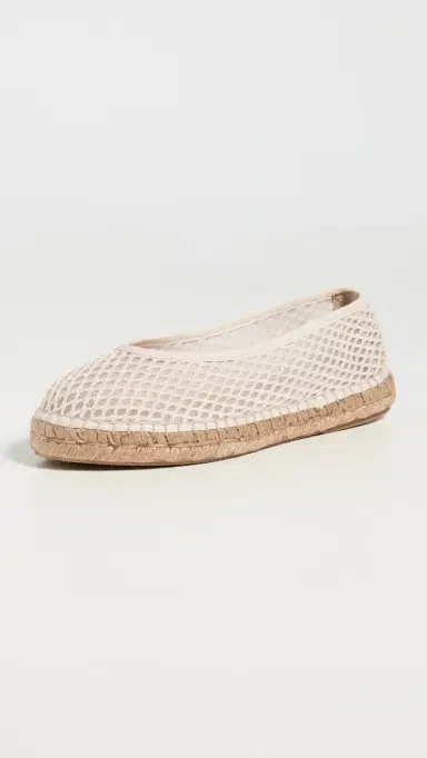 MANEBI Ballet Flat Espadrilles Natural 35 | Thumbnail 2