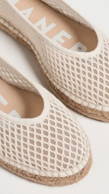 MANEBI Ballet Flat Espadrilles Natural 35 | Thumbnail 6