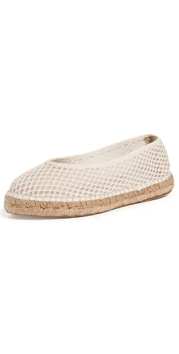 Ballet Flat Espadrilles Natural