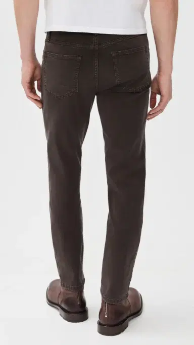 FRAME Modern Straight Jeans Mocha | Thumbnail 3