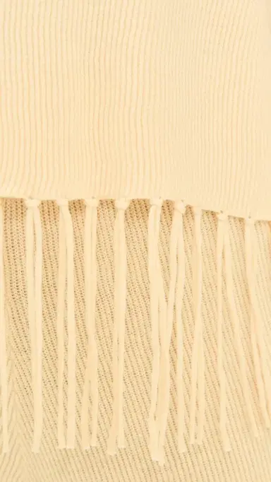 Splendid x @Cellajaneblog Short Sleeve Fringe Sweater Daybreak | Thumbnail 6
