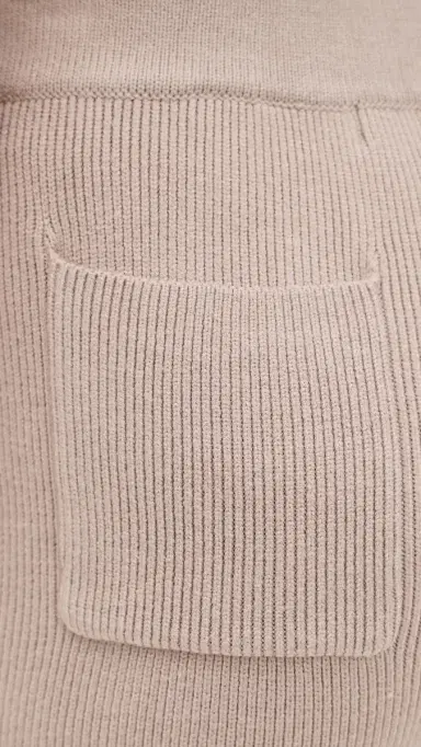 English Factory Knit Pants Taupe L | Thumbnail 6