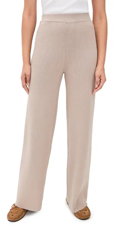 English Factory Knit Pants Taupe L | Thumbnail 1