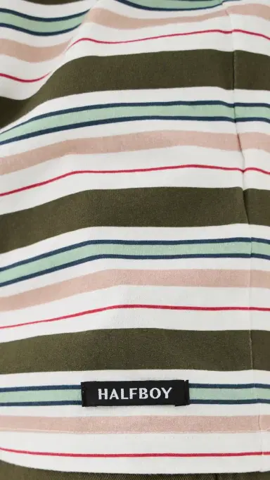 HALFBOY Stripes Tee Multicolor Stripes | Thumbnail 6