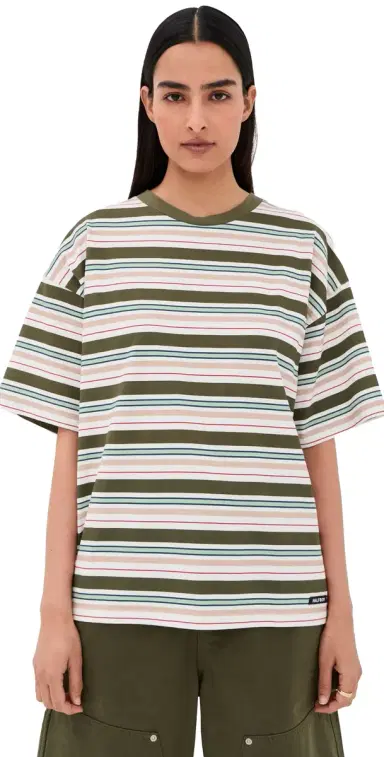 HALFBOY Stripes Tee Multicolor Stripes | Thumbnail 1