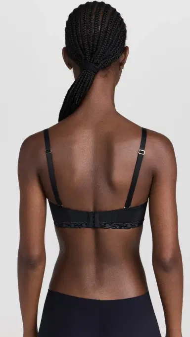 Natori Pure Luxe Strapless Contour Underwire Bra Black Combo 30C | Thumbnail 3 Natori Pure Luxe Strapless Contour Underwire Bra Black Combo 30C | Thumbnail 3