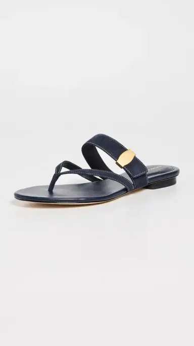 Veronica Beard Salva Dash Sandals Navy 5 | Thumbnail 2 Veronica Beard Salva Dash Sandals Navy 5 | Thumbnail 2