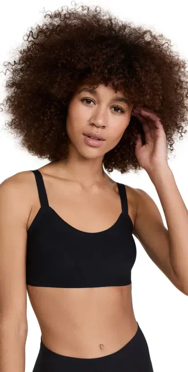 Commando Butter Soft Support Back Closr Bralette Black | Thumbnail 1 Commando Butter Soft Support Back Closr Bralette Black | Thumbnail 1