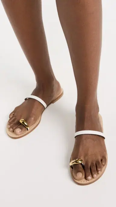 AMANU The Kibera Sandals Cream 5 | Thumbnail 3