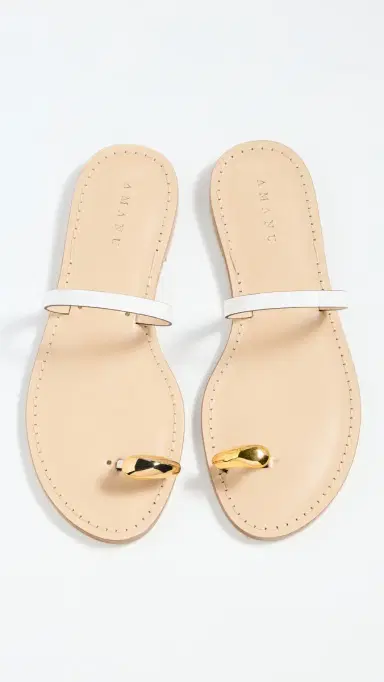 AMANU The Kibera Sandals Cream 5 | Thumbnail 5