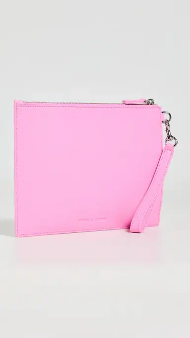 Marc Jacobs The Runway Illustration Wristlet Ribbon Pink One Size | Thumbnail 3