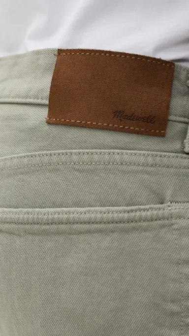Madewell 1991 Straight Leg Jeans Washed Olive | Thumbnail 6 Madewell 1991 Straight Leg Jeans Washed Olive | Thumbnail 6