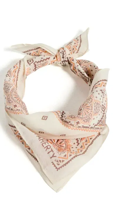 Faherty Star Geo Bandana Scarf | Thumbnail 1