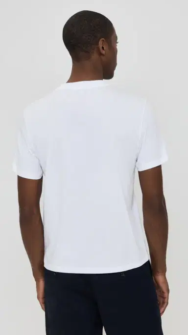 AMI ADC Classic Fit Red Logo Tee White | Thumbnail 3 AMI ADC Classic Fit Red Logo Tee White | Thumbnail 3