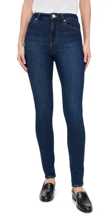 Aligne Mid Rise Skinny Jeans Ocean Blue 32 | Thumbnail 1 Aligne Mid Rise Skinny Jeans Ocean Blue 32 | Thumbnail 1