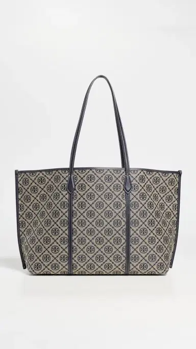 Tory Burch Perry T Monogram Tote Tory Navy | Thumbnail 2 Tory Burch Perry T Monogram Tote Tory Navy | Thumbnail 2