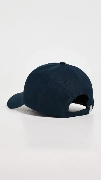 ANINE BING Jeremy Baseball Cap Blue One Size | Thumbnail 4