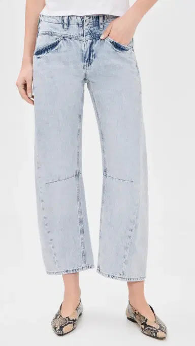 Le Jean Selena Crop Jeans Wild And Free 32 | Thumbnail 2