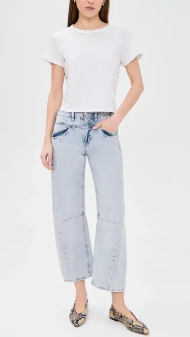 Le Jean Selena Crop Jeans Wild And Free 32 | Thumbnail 5
