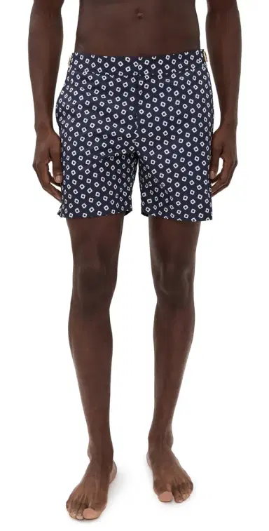 Orlebar Brown Bulldog Lumina Swim Shorts 6.25 Night Iris/Latte 28 | Thumbnail 1