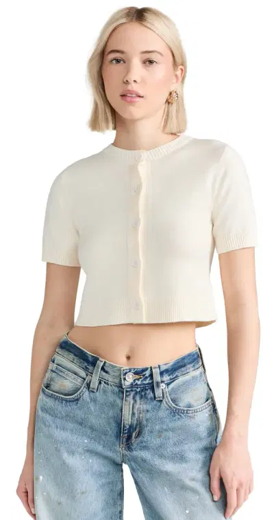 LIONESS Pure Top Ivory S | Thumbnail 1