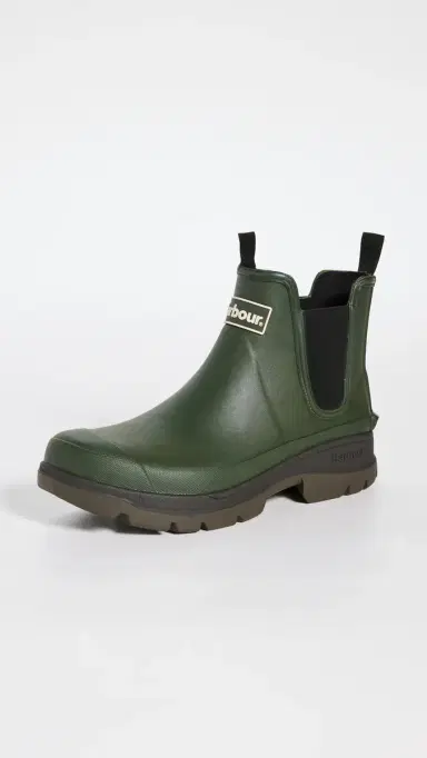 Barbour Nimbus Wellington Rain Boots Olive 9 | Thumbnail 2 Barbour Nimbus Wellington Rain Boots Olive 9 | Thumbnail 2