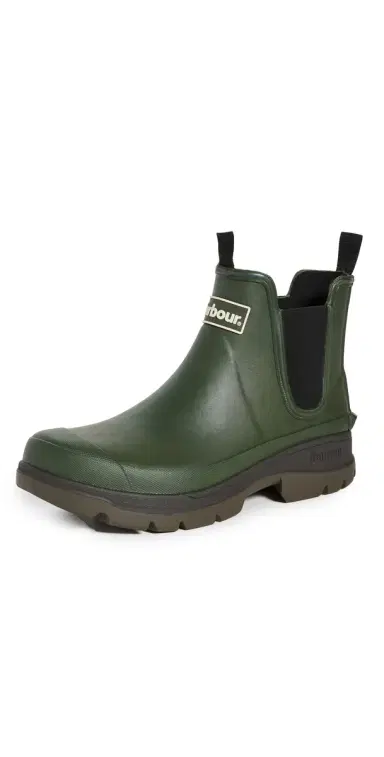 Barbour Nimbus Wellington Rain Boots Olive 9 | Thumbnail 1 Barbour Nimbus Wellington Rain Boots Olive 9 | Thumbnail 1