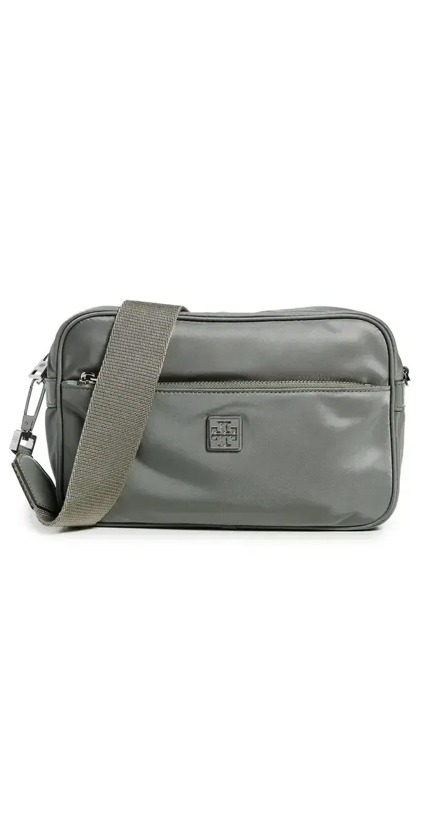Tory Burch Virginia Shoulder Bag Shale Rock One Size