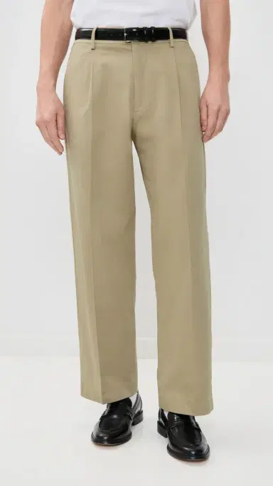 NN07 Kaye Cotton Relaxed Pleated Trousers Desert Khaki | Thumbnail 2 NN07 Kaye Cotton Relaxed Pleated Trousers Desert Khaki | Thumbnail 2