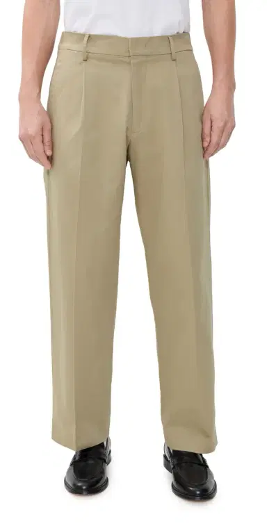 NN07 Kaye Cotton Relaxed Pleated Trousers Desert Khaki | Thumbnail 1 NN07 Kaye Cotton Relaxed Pleated Trousers Desert Khaki | Thumbnail 1