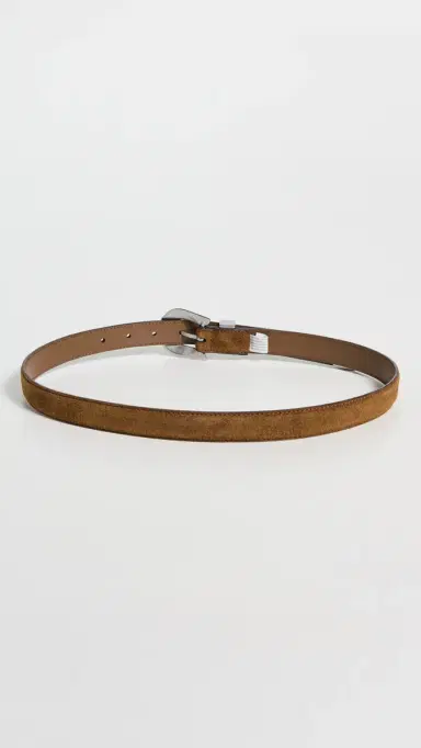 Madewell Overt Western Belt Warm Chestnut Suede L | Thumbnail 4 Madewell Overt Western Belt Warm Chestnut Suede L | Thumbnail 4