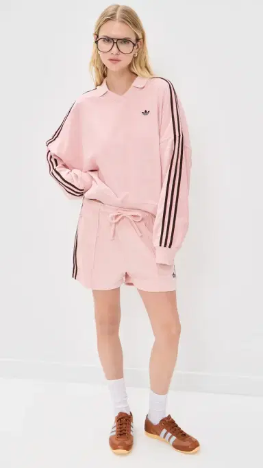 adidas Polo Shirt Sandy Pink | Thumbnail 2
