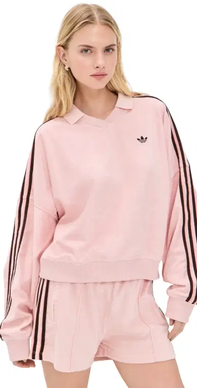 adidas Polo Shirt Sandy Pink | Thumbnail 1
