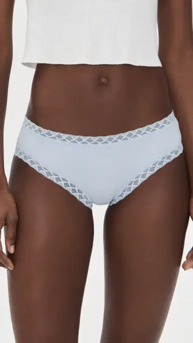 Natori Bliss Brief 3 Pack Violet Tulip/Lt Mocha/Blue Mst L | Thumbnail 3