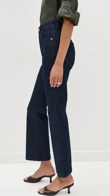 Jamie Haller The Blind Crease Crop Jeans Dark Raw 29 | Thumbnail 4