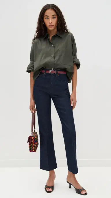 Jamie Haller The Blind Crease Crop Jeans Dark Raw 29 | Thumbnail 5