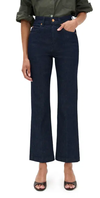 Jamie Haller The Blind Crease Crop Jeans Dark Raw 29 | Thumbnail 1