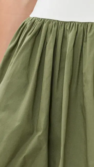 LE BOP Piper Combo Dress /Olive | Thumbnail 6 LE BOP Piper Combo Dress /Olive | Thumbnail 6