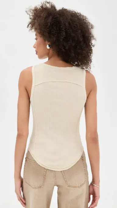 Free People Jamie Buckle Tank Tea | Thumbnail 3