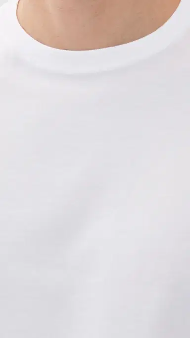 Theory Precise Tee Rib Cotton White S | Thumbnail 6
