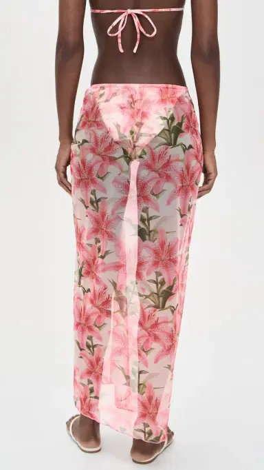 Peixoto Lori Maxi Skirt Sarong Hawaiian Bloom L | Thumbnail 3