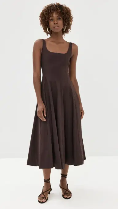 Staud Wells Dress Earth 8 | Thumbnail 2