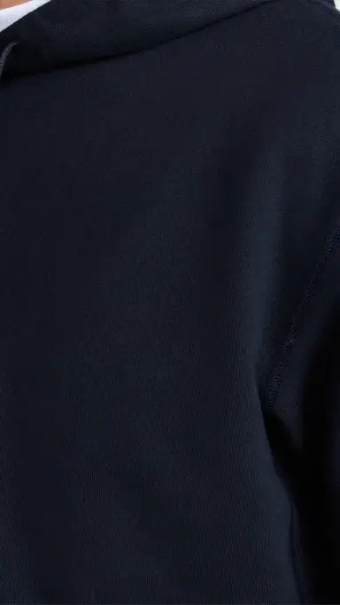 REIGNING CHAMP Midweight Terry Standard Hoodie Navy | Thumbnail 6 REIGNING CHAMP Midweight Terry Standard Hoodie Navy | Thumbnail 6
