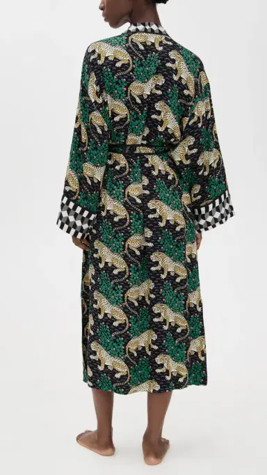 Printfresh Long Robe BAGHEERA, Ink S/M | Thumbnail 3 Printfresh Long Robe BAGHEERA, Ink S/M | Thumbnail 3