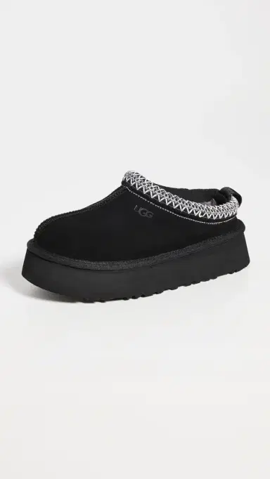 UGG Tazz Slippers Black 6 | Thumbnail 2