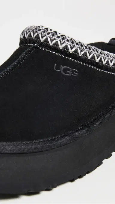 UGG Tazz Slippers Black 6 | Thumbnail 5