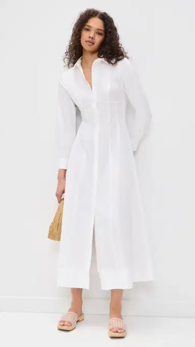 Hill House Home The Alandra Dress White | Thumbnail 5