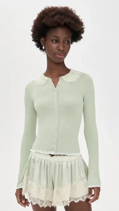 Fait Par Foutch Edith Cardigan Sage | Thumbnail 2 Fait Par Foutch Edith Cardigan Sage | Thumbnail 2