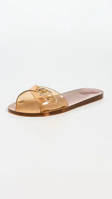 Ancient Greek Sandals Filia Jelly Slides Caramel 41 | Thumbnail 5