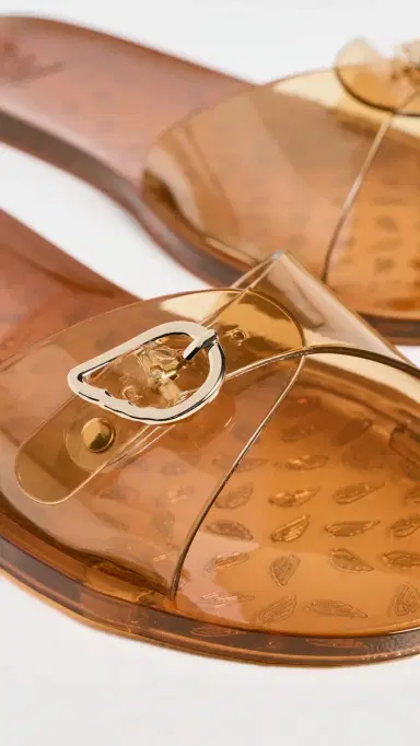 Ancient Greek Sandals Filia Jelly Slides Caramel 41 | Thumbnail 6